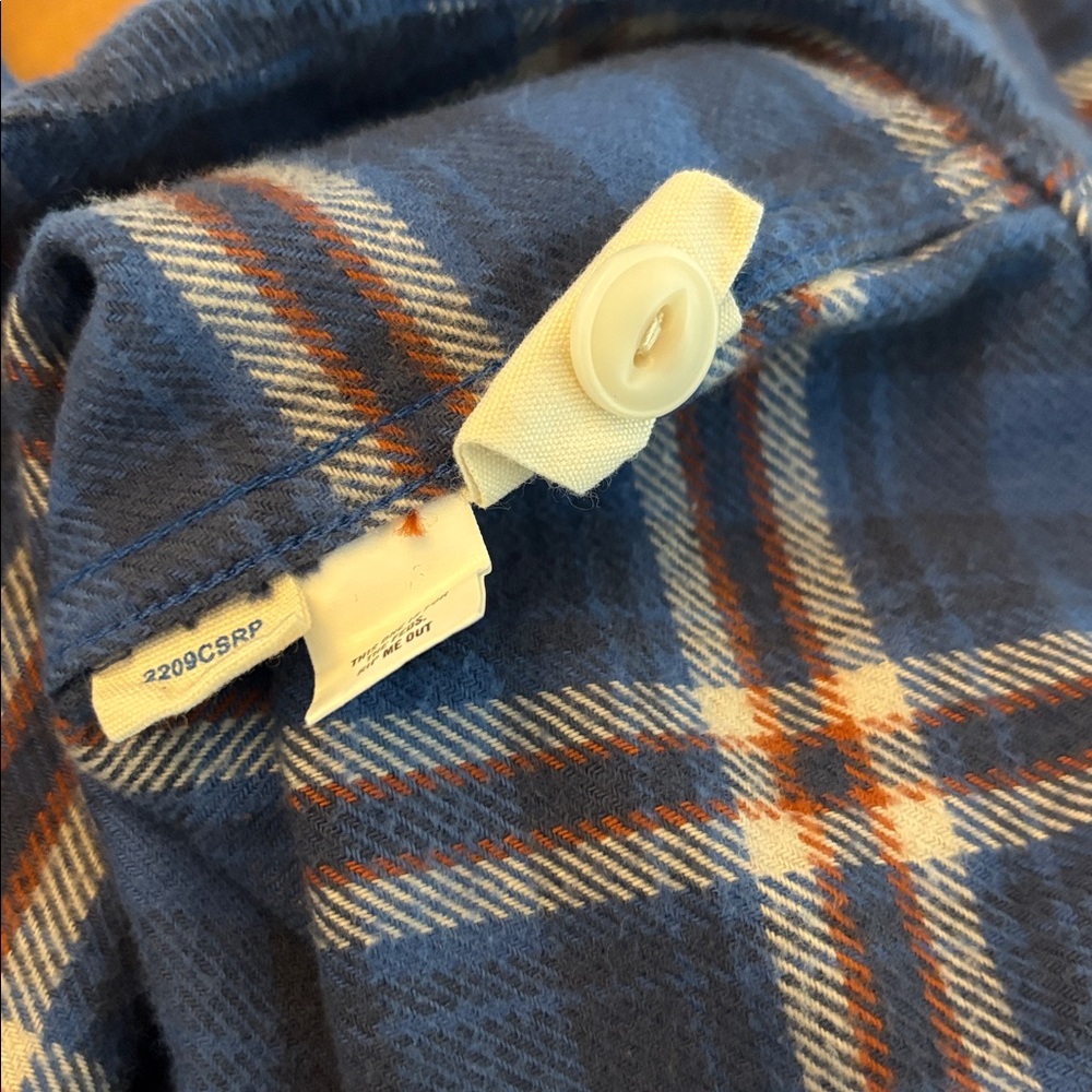 Taylor Stitch The Crater Flannel Shirt in River Plaid Sz 42 / L - Picture 12 of 12